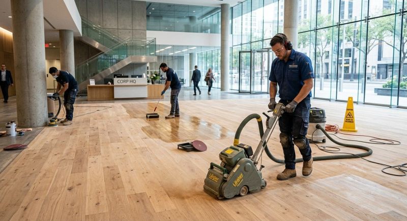 Our team working on Flooring Service projects in Ellington, CT