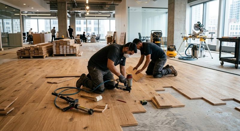 Commercial Hardwood Service in North Granby, CT