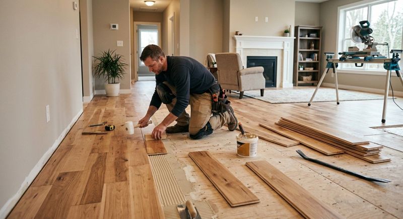 Engineered Wood Installation in Ellington, CT