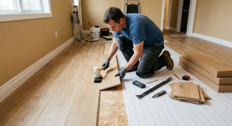 Laminate Floor Installation in Agawam, MA