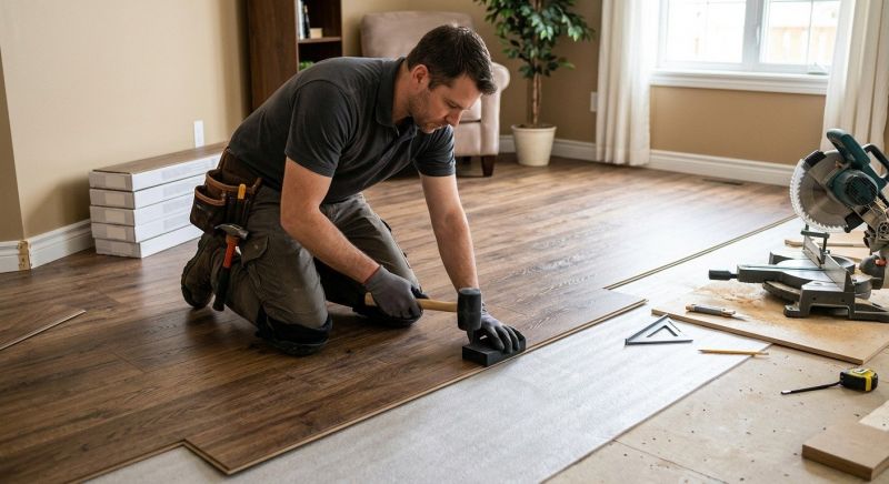 Laminate Floor Installation in Andover, CT