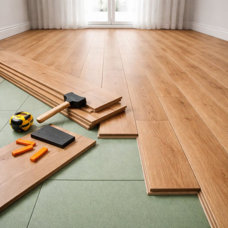 Laminate Floor Installation in South Glastonbury, CT