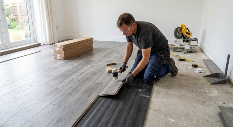Laminate Floor Installation in Stafford Springs, CT