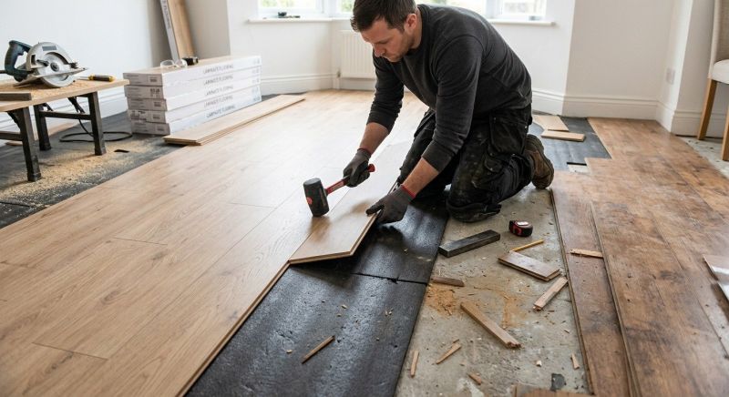 Laminate Floor Installation in Stafford Springs, CT