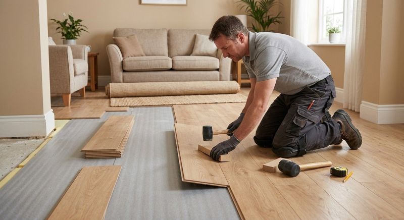 Laminate Floor Installation in Woodstock, CT