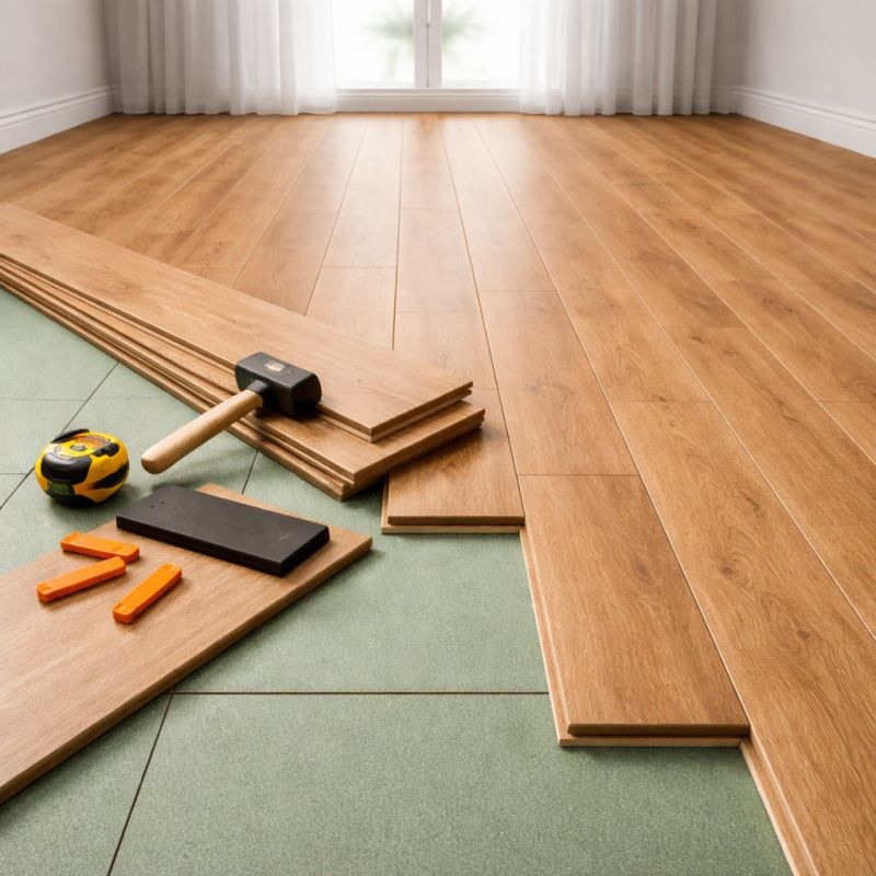 Laminate Floor Remodeling in Ellington, CT