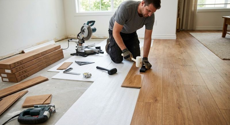 Laminate Floor Replacement in Chicopee, MA