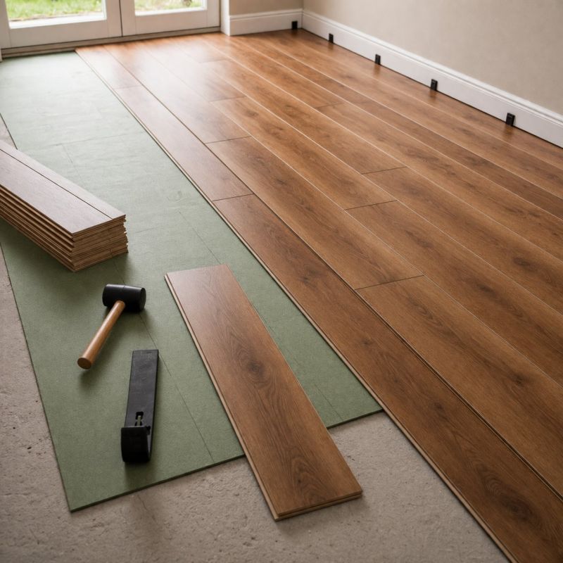 Laminate Floor Replacement in Glastonbury, CT