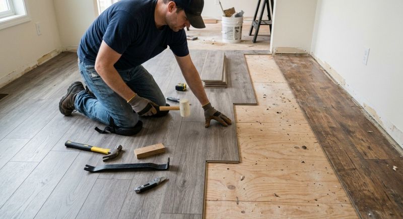 Laminate Floor Replacement in Southbridge, MA