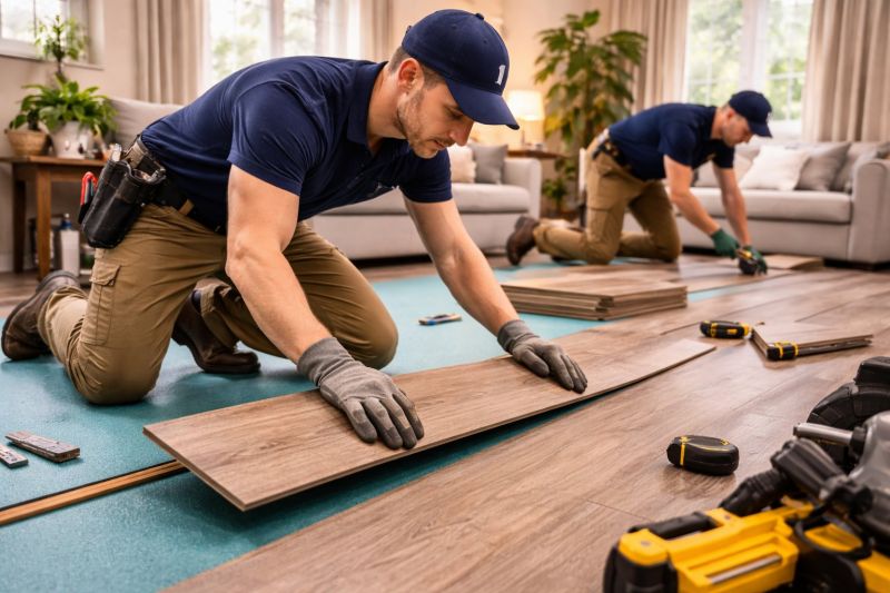 Laminate Floor Replacement in Storrs Mansfield, CT