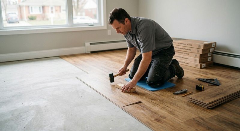 Linoleum Floor Installation in East Hartford, CT