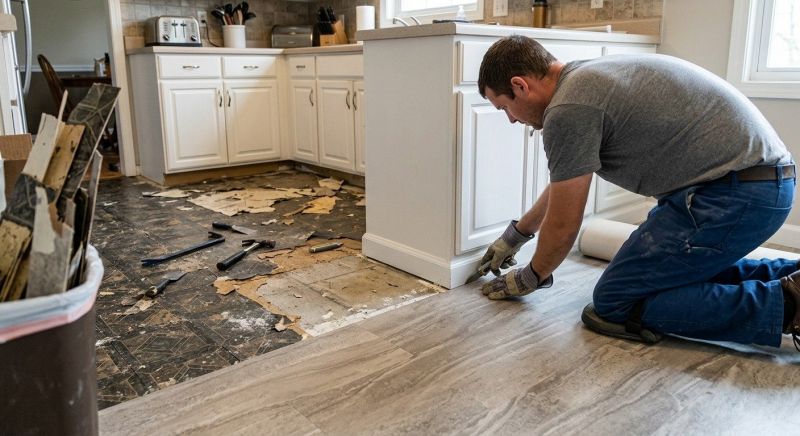 Linoleum Floor Installation in Granby, CT