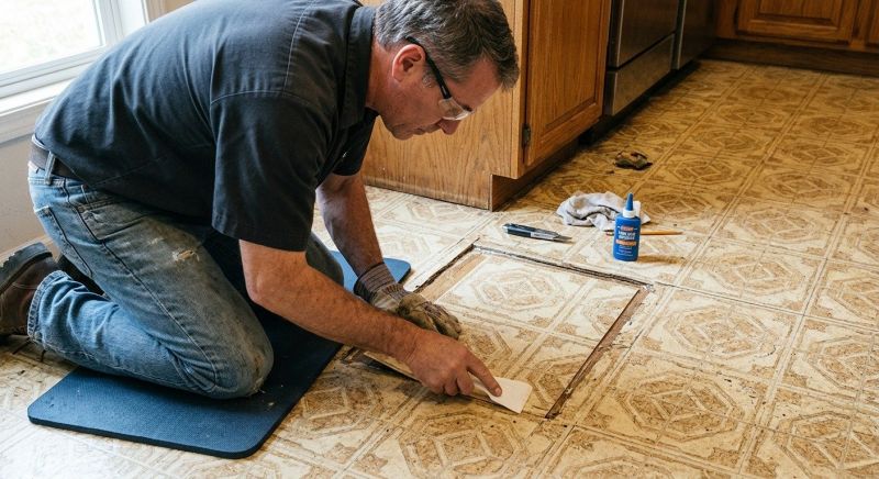 Linoleum Floor Installation in Hebron, CT