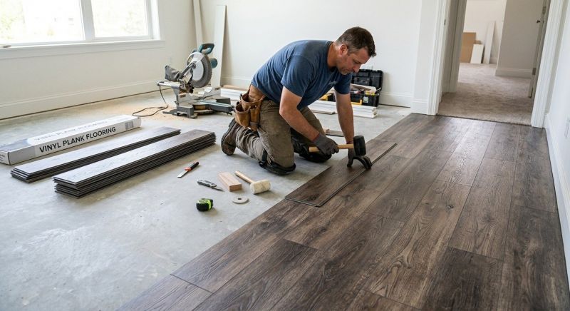 Linoleum Floor Installation in South Hadley, MA