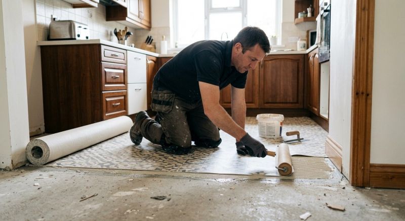 Linoleum Flooring Replacement in Ellington, CT