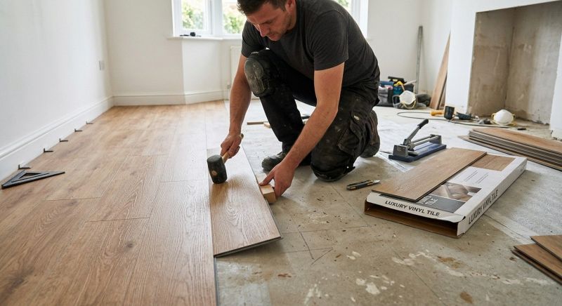 Luxury Vinyl Tile Installation in Brimfield, MA