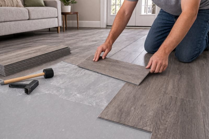 Luxury Vinyl Tile Installation in Hebron, CT