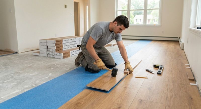 Lvt Flooring Installation in Brimfield, MA