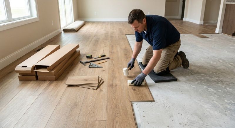 Lvt Flooring Installation in Vernon Rockville, CT