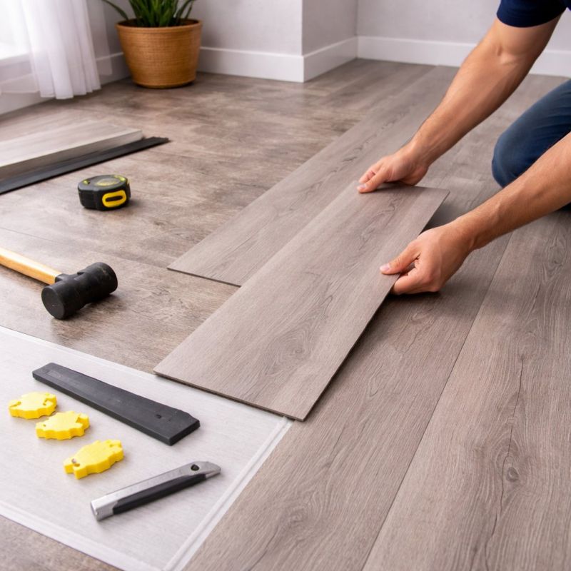 Lvt Flooring Installation in Warren, MA