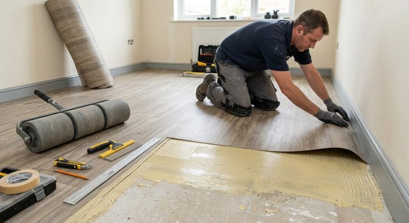 Sheet Flooring Installation in East Hartford, CT