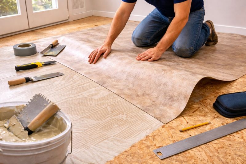 Sheet Flooring Installation in Weatogue, CT