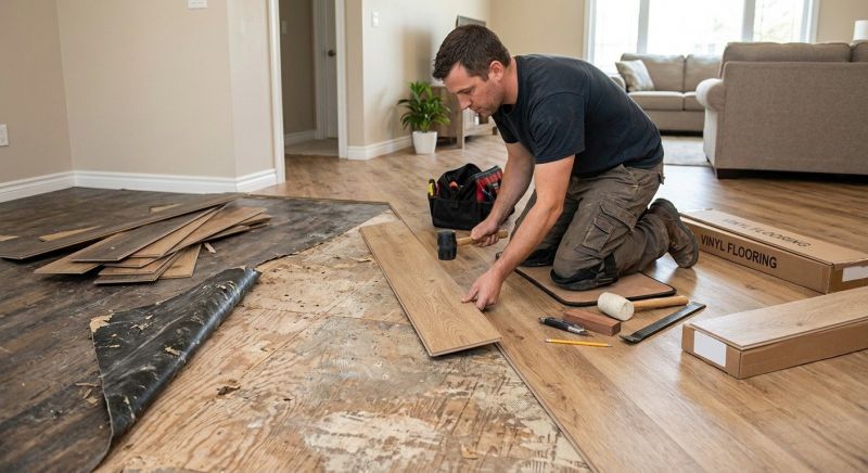 Vinyl Flooring Installation in Westfield, MA